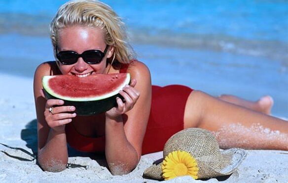 A görögdinnye diéta a legjobban a forró nyáron figyelhető meg